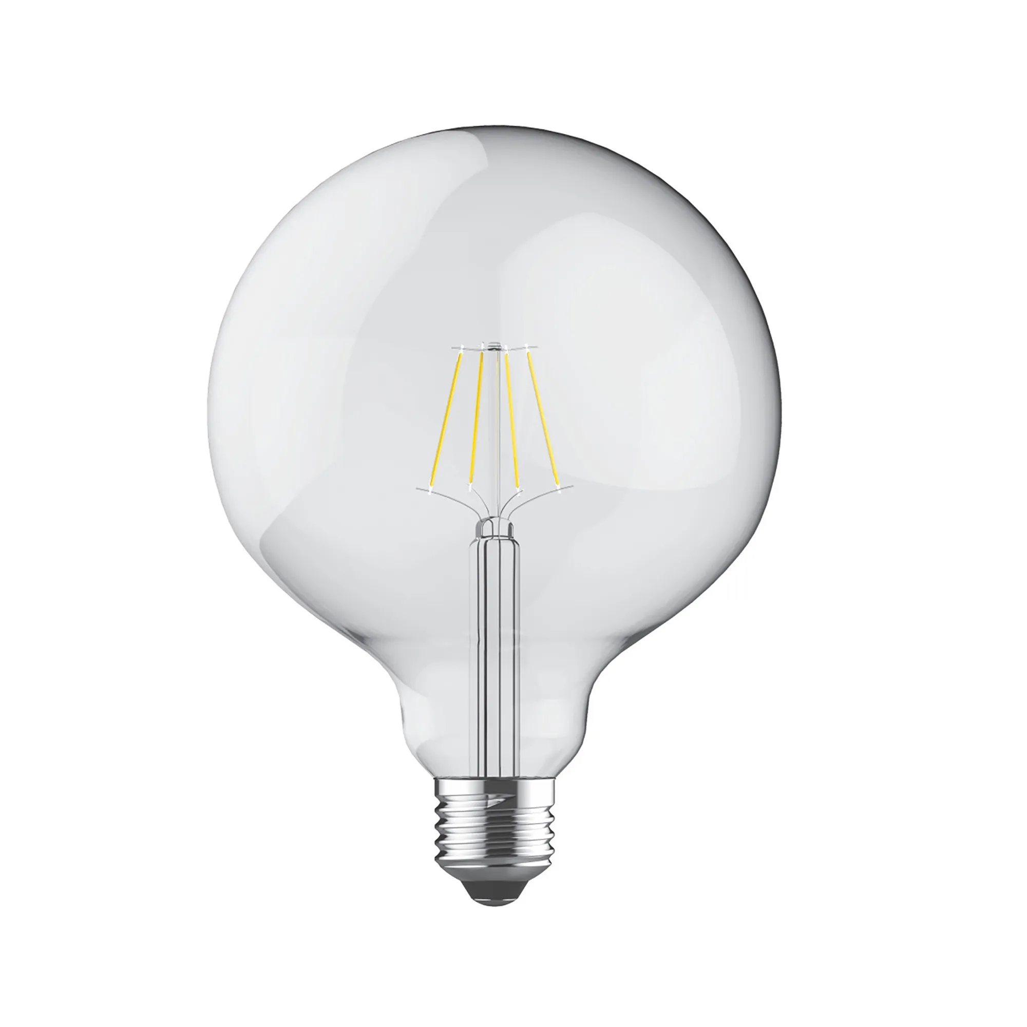 763818123  Value Classic LED Globe 125mm E27 4W 2700K 470lm